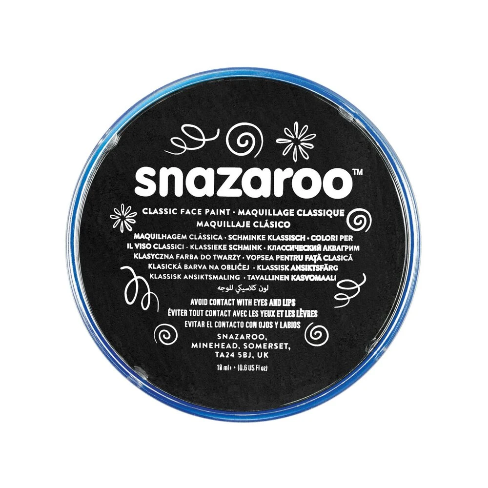 Snazaroo Tub Black 1 Snazaroo Tub Black