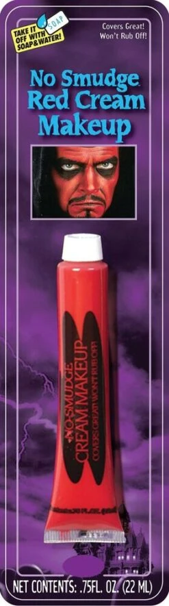 Red Non Smudge Make-Up