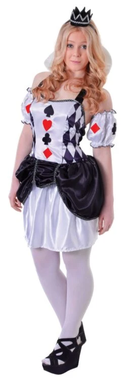 Harlequin Card Girl
