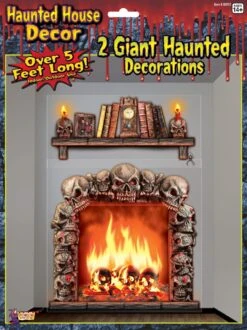 Haunted House Giant Wall Decoration