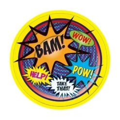 Super Hero Small Paper Plate