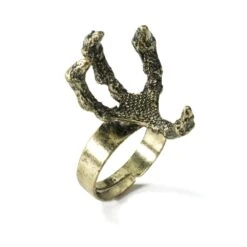 Medieval Fantasy Claw Dragon Ring
