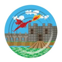 Medieval Large Paper Plate