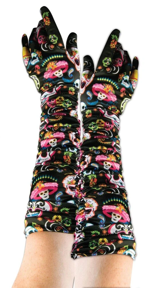 Day Of The Dead Gloves 1 Day Of The Dead Gloves