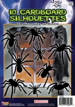 Silhouette Shadow Spiders