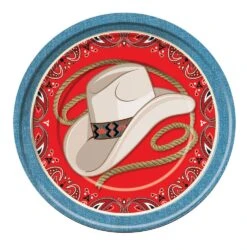 Way Out West Large Dinner Plate