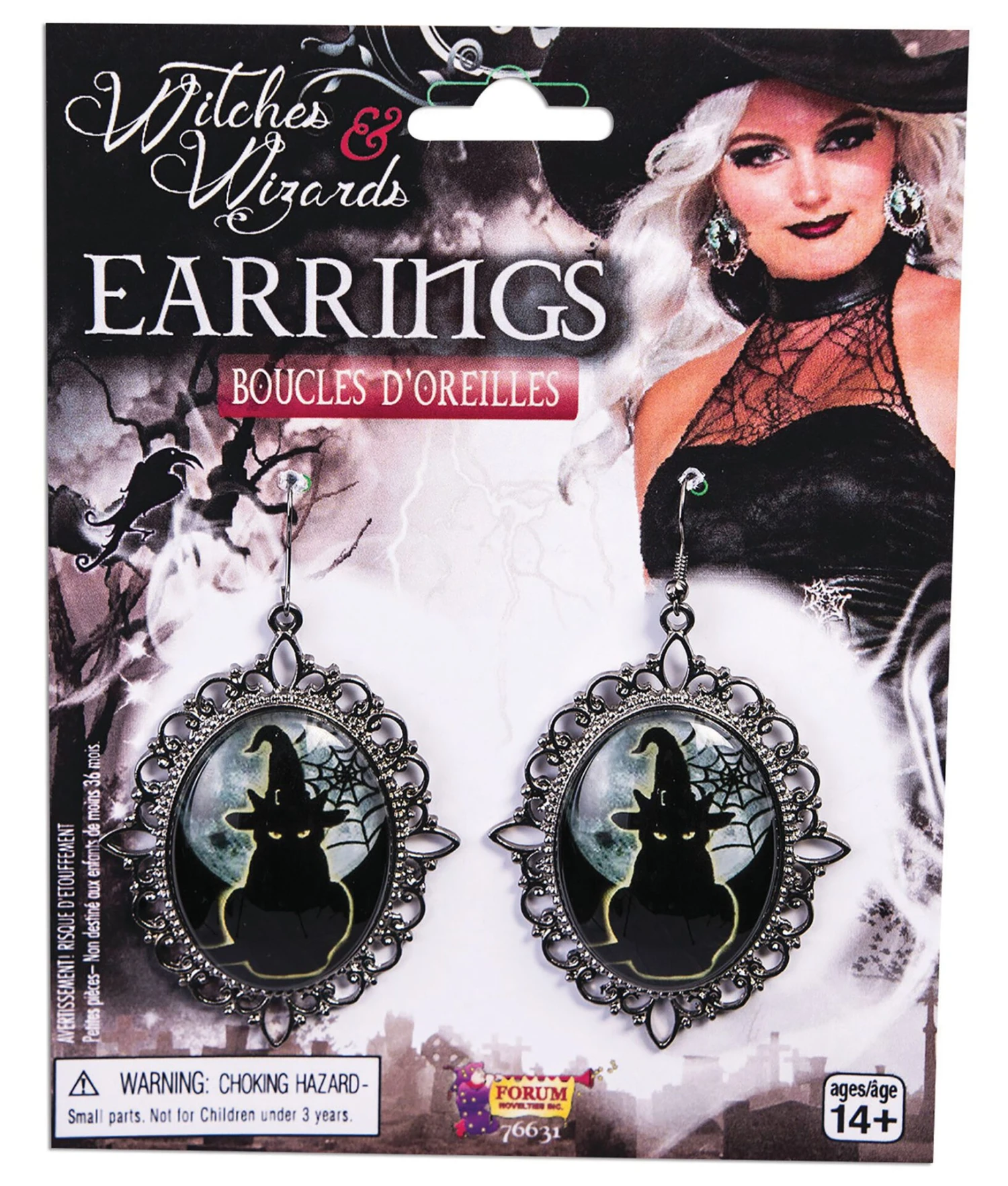 Witches Cameo Earrings 1 Witches Cameo Earrings
