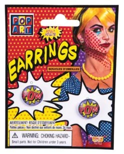 Pop Art Pow Earrings