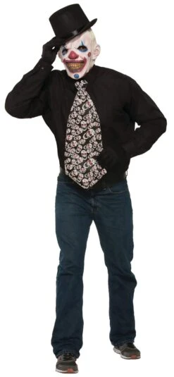 Evil Clown Jumbo Tie