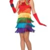 Rainbow Shimmy Flapper