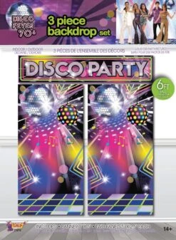 Disco Wall Décor Backdrop