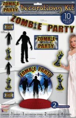 Zombie Party Decor Set
