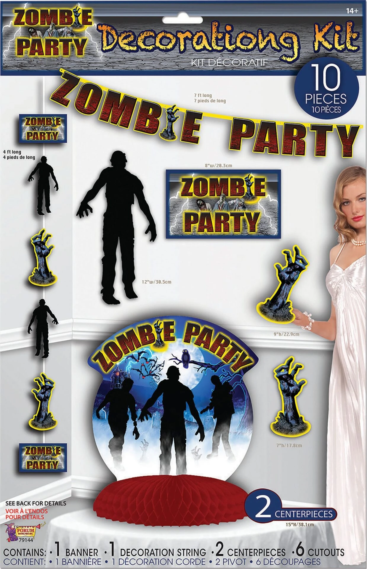 Zombie Party Decor Set 1 Zombie Party Decor Set