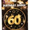 60th Birthday Badge